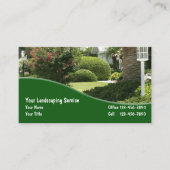 Visitekaartjes voor landschapsarchitectuur (Voorkant)