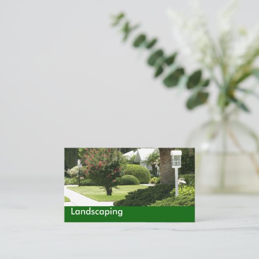 Visitekaartjes voor landschapsarchitectuur (Staand voorkant)