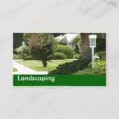 Visitekaartjes voor landschapsarchitectuur (Voorkant)