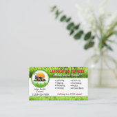 Visitekaartjes voor landschapsarchitectuur (Staand voorkant)