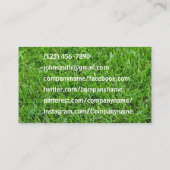 Visitekaartjes voor landschapsarchitectuur (Achterkant)