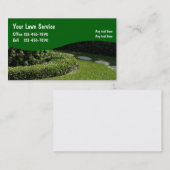 Visitekaartjes voor landschapsarchitectuur (Voorkant / Achterkant)