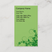 Visitekaartjes voor landschapsarchitectuur (Achterkant)