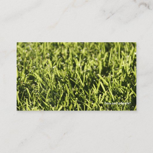 Visitekaartjes voor landschapsarchitectuur (Achterkant)