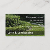 Visitekaartjes voor landschapsarchitectuur (Voorkant)