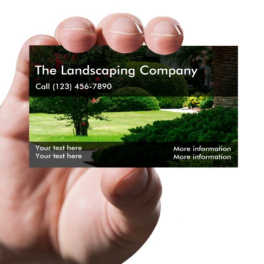 Visitekaartjes voor landschapsarchitectuur