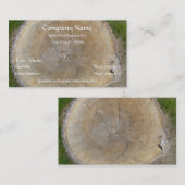 Visitekaartjes voor landschapsarchitectuur (Voorkant / Achterkant)