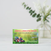 Visitekaartjes voor landschapsarchitectuur (Staand voorkant)
