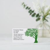 Visitekaartjes voor landschapsarchitectuur (Staand voorkant)