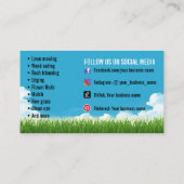 Visitekaartjes voor landschapsonderhoud (Achterkant)