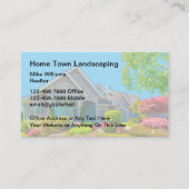 Visitekaartjes voor landschapsonderhoud en tuinbou (Voorkant)