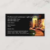 Visitekaartjes voor landschapsverlichting (Voorkant)