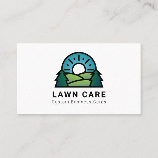 Visitekaartjes voor landschapsverzorging (Voorkant)