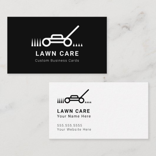 Visitekaartjes voor landschapsverzorging (Voorkant / Achterkant)