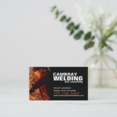 Visitekaartjes voor lasconsultants (Staand voorkant)