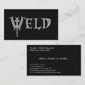 Visitekaartjes voor lassen en rolbanen (Voorkant / Achterkant)