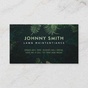 Visitekaartjes voor  Lawn Care-slogans