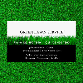 Visitekaartjes voor Lawn Service