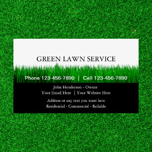Visitekaartjes voor Lawn Service
