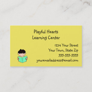 Visitekaartjes voor leercentrum