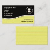 Visitekaartjes voor leerling (Voorkant / Achterkant)