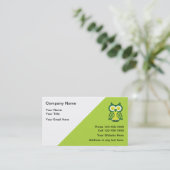 Visitekaartjes voor leerlingengesprekspartner (Staand voorkant)