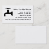 Visitekaartjes voor leidinggevende services (Voorkant / Achterkant)