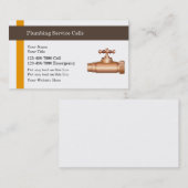 Visitekaartjes voor leidinggevende services (Voorkant / Achterkant)