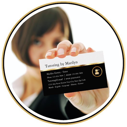 Visitekaartjes voor lesgeven