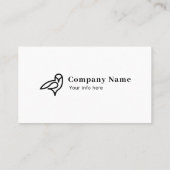 Visitekaartjes voor Logo (Achterkant)