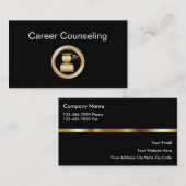 Visitekaartjes voor loopbaanbegeleiding (Voorkant / Achterkant)