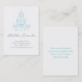 Visitekaartjes voor Luchters Event (Voorkant / Achterkant)