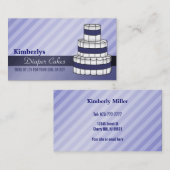 Visitekaartjes voor luierkoeken (Voorkant / Achterkant)