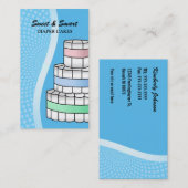 Visitekaartjes voor luierkoeken (Voorkant / Achterkant)