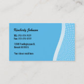 Visitekaartjes voor luierkoeken (Achterkant)