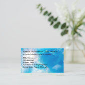 Visitekaartjes voor marketingthema's op meerdere n (Staand voorkant)