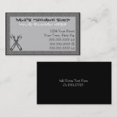 Visitekaartjes voor mechanische winkels (Voorkant / Achterkant)