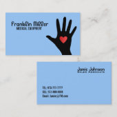 Visitekaartjes voor medische apparatuur (Voorkant / Achterkant)