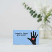 Visitekaartjes voor medische apparatuur (Staand voorkant)