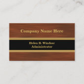 Visitekaartjes voor medische beheerders (Voorkant)