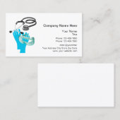 Visitekaartjes voor medische benodigdheden (Voorkant / Achterkant)