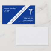 Visitekaartjes voor medische benodigdheden (Voorkant / Achterkant)