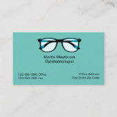 Visitekaartjes voor medische benoeming, dubbelzijd (Voorkant)