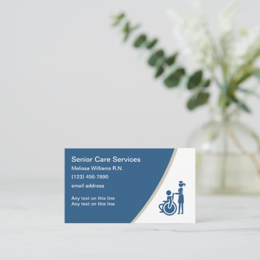 Visitekaartjes voor medische eerstelijnszorg (Staand voorkant)