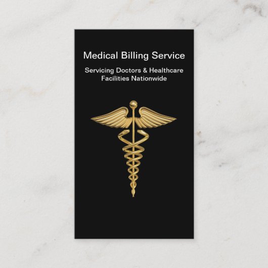 Visitekaartjes voor medische facturering (Voorkant)
