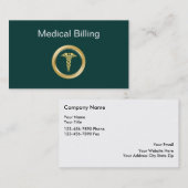 Visitekaartjes voor medische facturering (Voorkant / Achterkant)