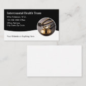 Visitekaartjes voor medische Kantoor van Classy (Voorkant / Achterkant)