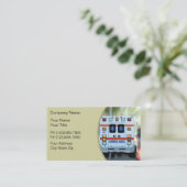 Visitekaartjes voor medische noodsituaties (Staand voorkant)