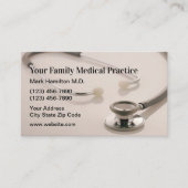 Visitekaartjes voor medische patiëntenbenoeming (Voorkant)