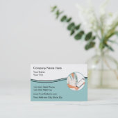 Visitekaartjes voor medische professionele gezondh (Staand voorkant)